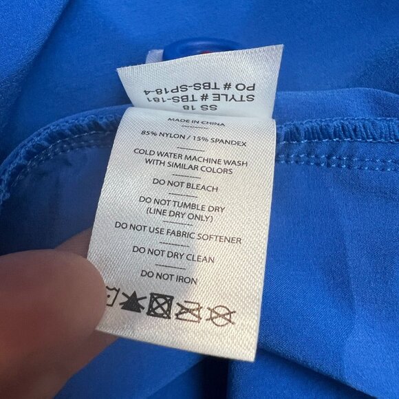 Rhone Board Shorts Men 36 Blue Tech Drawstring Classic Pockets 9” Stretch Beach‎ - Picture 9 of 15